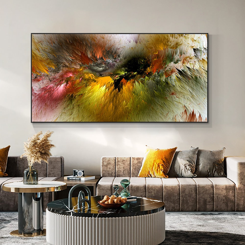 Cloud Abstract Art Oil Painting Posters And Prints on Canvas Modern Art Independe Wall Picture For Living Room Decor