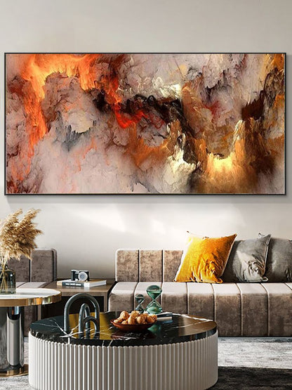 Cloud Abstract Art Oil Painting Posters And Prints on Canvas Modern Art Independe Wall Picture For Living Room Decor